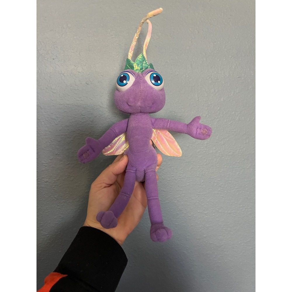 Disney Pixar A Bug's Life Dot Plush Toy Purple Fairy Insect Mattel 1998